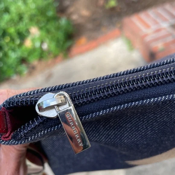 Burberry Denim Shoulder Bag - Picture 6 of 7
